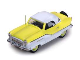 Nash  - 1959 white/sunburst yellow - 1:43 - Vitesse SunStar - 36255 - vss36255 | Toms Modelautos