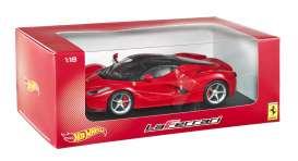 Ferrari  - 2013 red - 1:18 - Hotwheels - mvBLY52 - hwmvBLY52 | Toms Modelautos