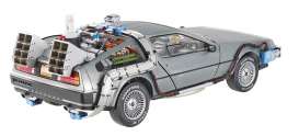 Delorean  - silver - 1:18 - Hotwheels Elite - mvBCJ97 - hwmvBCJ97 | Toms Modelautos