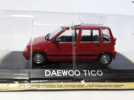 Daewoo  - red - 1:43 - Magazine Models - LCdaeTico - magLCdaeTico | Toms Modelautos