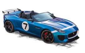 Jaguar  - 2015 blue - 1:43 - Ixo Premium X - pr483 - ixpr483 | Toms Modelautos