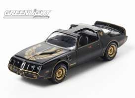 Pontiac  - 1980 black/gold - 1:64 - GreenLight - 44710B - gl44710B | Toms Modelautos
