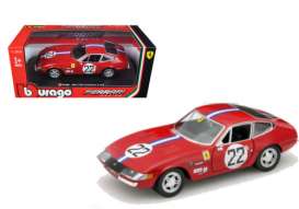 Ferrari  - red - 1:24 - Bburago - 26303r - bura26303r | Toms Modelautos