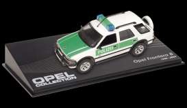 Opel  - 1999 white/green - 1:43 - Magazine Models - Ofrontera - MagOfrontera | Toms Modelautos