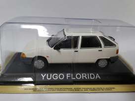 Yugo  - white - 1:43 - Magazine Models - LCyuflorida - MagLCyuflorida | Toms Modelautos