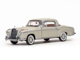 Mercedes Benz  - 1958 light grey - 1:18 - SunStar - 3568 - sun3568 | Toms Modelautos