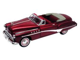 Buick  - 1949 metallic red - 1:32 - Signature Models - sig32317r | Toms Modelautos