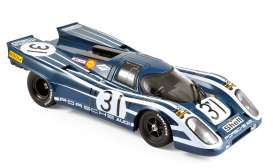 Porsche  - 1970 blue - 1:18 - Norev - 187583 - nor187583 | Toms Modelautos