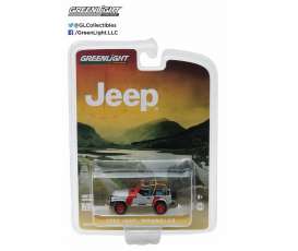 Jeep  - Wrangler YJ 1993 red and grey - 1:64 - GreenLight - 29856 - gl29856 | Toms Modelautos