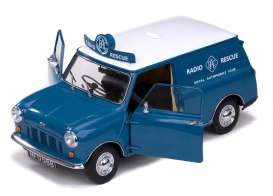 Mini Morris - 1960 blue/white - 1:12 - SunStar - 5317 - sun5317 | Toms Modelautos
