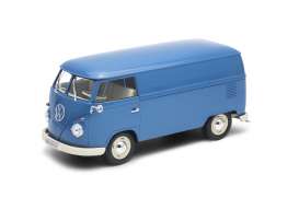 Volkswagen  - 1963 blue - 1:18 - Welly - 18053b - welly18053b | Toms Modelautos