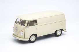 Volkswagen  - 1963 cream - 1:18 - Welly - 18053cr - welly18053cr | Toms Modelautos