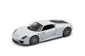 Porsche  - white - 1:18 - Welly - 18051Hw - welly18051Hw | Toms Modelautos