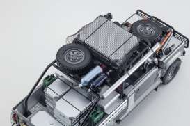 Land Rover  - Defender  corris grey - 1:18 - Kyosho - KSR8902tr - kyoKSR8902tr | Toms Modelautos