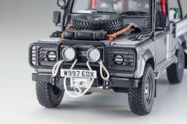 Land Rover  - Defender  corris grey - 1:18 - Kyosho - KSR8902tr - kyoKSR8902tr | Toms Modelautos