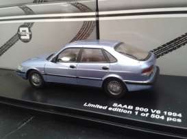 Saab  - 1994 silver-blue - 1:43 - Triple9 Collection - 43068 - T9-43068 | Toms Modelautos