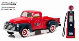 GMC  - 1950 red/black/blue - 1:18 - GreenLight - 12984 - gl12984 | Toms Modelautos