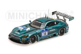 Mercedes Benz  - 2016 turquoise - 1:43 - Minichamps - 437163014 - mc437163014 | Toms Modelautos