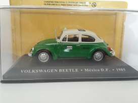 Volkswagen  - 1985 green/white - 1:43 - Magazine Models - TXvwBeetle - magTX05 | Toms Modelautos