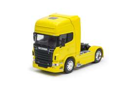 Scania  - 2015 yellow - 1:32 - Welly - 32670Sy - welly32670Sy | Toms Modelautos