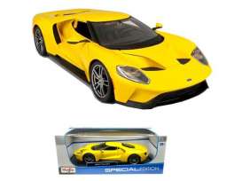 Ford  - 2017 yellow - 1:18 - Maisto - 31384y - mai31384y | Toms Modelautos