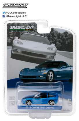 Chevrolet Corvette - 2012 blue - 1:64 - GreenLight - 27870B - gl27870B | Toms Modelautos