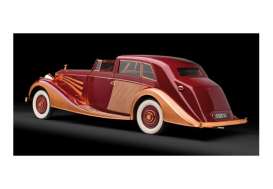 Rolls Royce  - 1937 red/copper - 1:18 - Minichamps - 107134660 - mc107134660 | Toms Modelautos