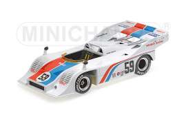 Porsche  - 1973 white/blue/red/black - 1:18 - Minichamps - 155736559 - mc155736559 | Toms Modelautos