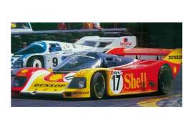 Porsche  - 1987 red/yellow/white - 1:18 - Minichamps - 155876517 - mc155876517 | Toms Modelautos