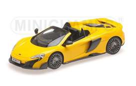 McLaren  - 2015 yellow/grey - 1:43 - Minichamps - 537154430 - mc537154430 | Toms Modelautos