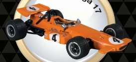 McLaren  - 1969 orange - 1:43 - Magazine Models - for04 - magfor04 | Toms Modelautos