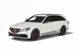 Mercedes Benz AMG - AMG C63 T-Modell white - 1:18 - GT Spirit - 107 - GT107 | Toms Modelautos