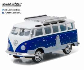 Volkswagen  - blue/white - 1:64 - GreenLight - 51077F - gl51077F | Toms Modelautos