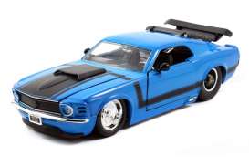 Ford Mustang - 1970 light blue - 1:24 - Jada Toys - 98026b - jada98026b | Toms Modelautos