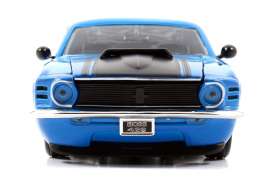 Ford Mustang - 1970 light blue - 1:24 - Jada Toys - 98026b - jada98026b | Toms Modelautos