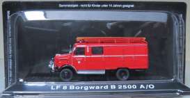 Borgward  - LF8 B2500 A/O red - 1:72 - Magazine Models - fireB2500 - magfireB2500 | Toms Modelautos