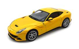 Ferrari  - yellow - 1:43 - Bburago - 31095y - bura31095y | Toms Modelautos