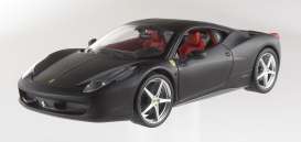 Ferrari  - 2010 matt black - 1:18 - Hotwheels - mvT6921 - hwmvT6921 | Toms Modelautos