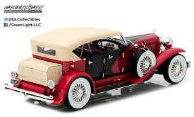 Duesenberg  - II SJ 1934 red/black - 1:18 - GreenLight - 12995 - gl12995 | Toms Modelautos