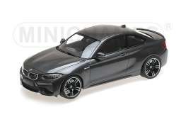 BMW  - 2016 grey metallic - 1:18 - Minichamps - 155026102 - mc155026102 | Toms Modelautos