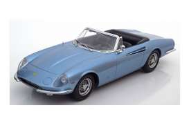 Ferrari  - 1966 lightblue metallic - 1:18 - KK - Scale - kkdc180052 | Toms Modelautos