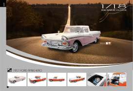 Ford  - 1957 pink - 1:18 - Lucky Diecast - 92208pk - ldc92208pk | Toms Modelautos