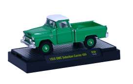 GMC  - 1958 green - 1:64 - M2 Machines - 32500-36F - M2-32500-36F | Toms Modelautos