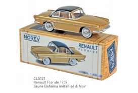 Renault  - 1959 gold metallic - 1:43 - Norev - CL5121 - norCL5121 | Toms Modelautos