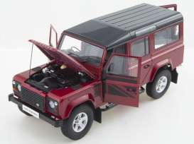 Land Rover  - 1983 firenze red metallic - 1:18 - Dorlop - dor1810Rrhd | Toms Modelautos