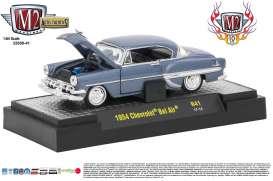 Chevrolet  - Bel Air 1954 grey metallic - 1:64 - M2 Machines - 32500-41D - M2-32500-41D | Toms Modelautos
