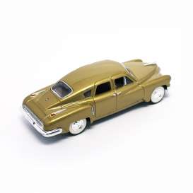 Tucker  - 1948 gold - 1:43 - Lucky Diecast - 43201gld - ldc43201gld | Toms Modelautos