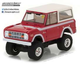Ford  - 1966 red - 1:64 - GreenLight - 37110F - gl37110F | Toms Modelautos