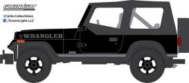 Jeep  - 1989 black - 1:64 - GreenLight - 27910D - gl27910D | Toms Modelautos