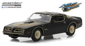 Pontiac  - Firebird Trans Am 1977 black - 1:43 - GreenLight - 86513 - gl86513 | Toms Modelautos